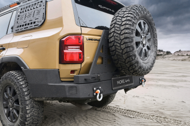 Uchwyt koła zapasowego „Gondola” do zderzaka stalowego Toyota Land Cruiser J250